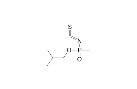 O-ISOBUTYLMETHYLPHOSPHONIC ACID, ISOTHIOCYANATE