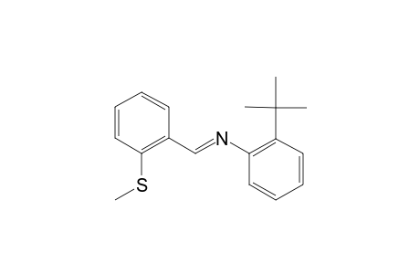 (2-TERT.-BUTYLPHENYL)-(2-THIOMETHYL-BENZYLIDENE)-AMINE