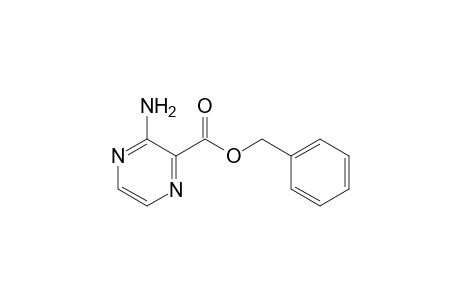 3-aminopyrazinecarboxylic acid, benzyl ester