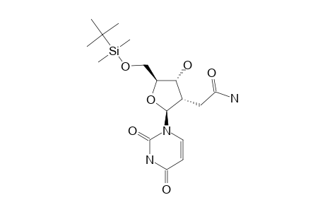 5'-O-(TERT.-BUTYLDIMETHYLSILYL)-2'-ALPHA-C-CARBAMOYL-2'-DEOXYURIDINE