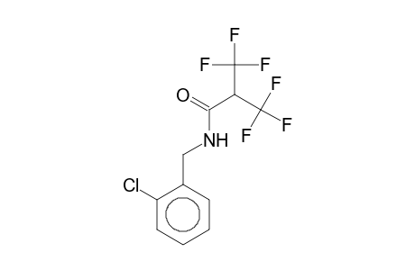 N-(2-Chlorobenzyl)-3,3,3-trifluoro-2-(trifluoromethyl)propanamide