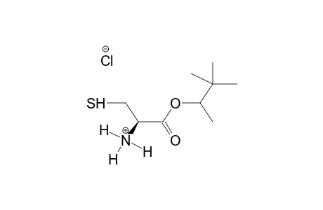 1,2,2-TRIMETHYLPROPYL L-CYSTEINATE, HYDROCHLORIDE