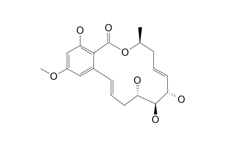 ZEAENOL;(3S,5E,7S,8S,9S,11E)-3,4,7,8,9,10-HEXAHYDRO-7,8,9,16-TETRAHYDROXY-14-METHOXY-3-METHYL-1H-2-BENZOXACYCLOTETRADECIN-1-ONE