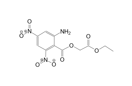 Benzoic acid, 2-amino-4,6-dinitro-, 2-ethoxy-2-oxoethyl ester