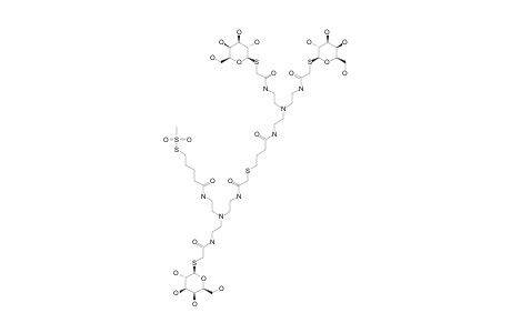 #3;4-[2-[(2-[[2-[[5-(4-[2-[BIS-(2-[[2-(1-THIO-BETA-D-GALACTOPYRANOSYL)-ETHANOYL]-AMINO]-ETHYL)-AMINO]-ETHYLCARBAMOYL]-PROPYLSULFANYL)-ETHANOYL]-AMINO]-ETHYL)-(