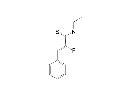 (Z)-(N-PROPYL-2-FLUORO-3-PHENYL)-PROP-2-ENETHIOAMIDE