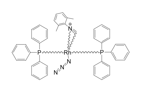 TRANS-[RH(N3)(PPH3)2(XNC)]