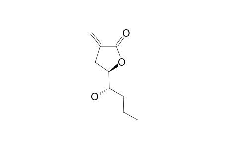 (5R*,1'S*)-5-(1'-HYDROXYBUTYL)-3-METHYLIDENETETRAHYDRO-2-FURANONE