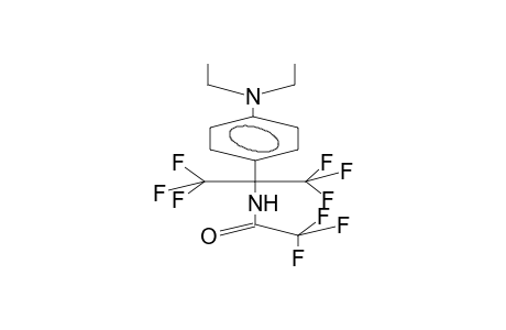 4-(ALPHA-TRIFLUOROACETYLAMINOHEXAFLUOROISOPROPYL)-N,N-DIETHYLANILINE