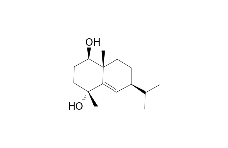 Eudesm-5-ene-1.beta.,4.alpha.-diol