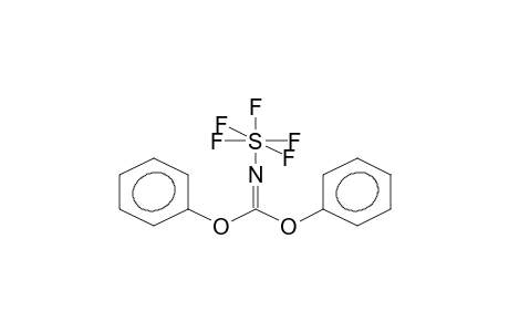 DIPHENOXYMETHYLENEAMINOSULPHUR PENTAFLUORIDE