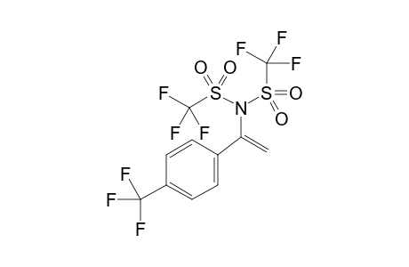 1,1,1-Trifluoro-N-(1-(4-(trifluoromethyl)phenyl)vinyl)-N-((trifluoromethyl)-sulfonyl)methansulfonamide