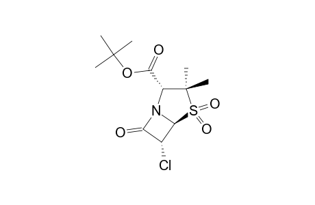 TERT.-BUTYL-6-ALPHA-CHLOROPENICILLANATE-SULFONE