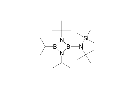 1,3,2,4-Diazadiboretidin-2-amine, N,1-bis(1,1-dimethylethyl)-3,4-bis(1-methylethyl)-N-(trimethylsilyl)-