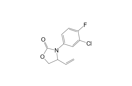 N-[3'-Chloro-4'-fluorophenyl]-4-vinyl-1,3-oxazolidin-2-one