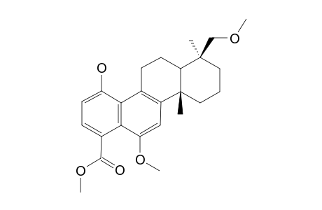 27;METHYL-[6AR-(6A-ALPHA,7-BETA,10A-BETA)]-4-HYDROXY-12-METHOXY-7-METHOXYMETHYL-7,10A-DIMETHYL-5,6,6A,7,8,9,10,10A-OCTAHYDROCHRISENE-1-CARBOXYLATE