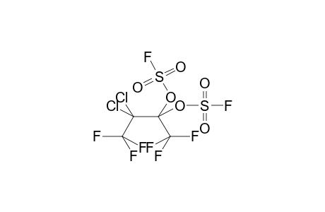 2,2-BIS(FLUOROSULPHONYLOXY)-3,3-DICHLOROHEXAFLUOROBUTANE