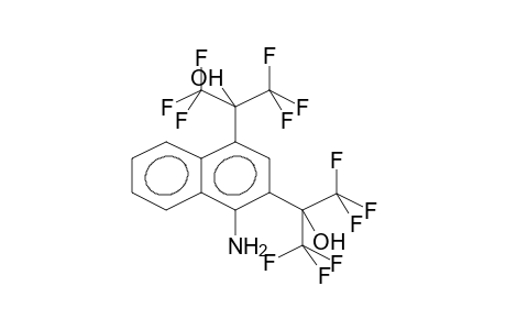 1-AMINO-2,4-BIS(1-HYDROXY-1-TRIFLUOROMETHYL-2,2,2-TRIFLUOROETHYL)NAPHTHALENE