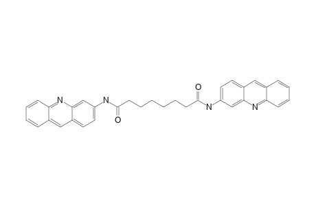 1,8-BIS-(ACRIDIN-3-YL)-OCTANE-1,8-DICARBOXYLIC-ACID-DIAMIDE