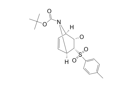 #11;(+/-)-(1SR,4RS,5SR,6RS)-7-TERT.-BUTOXYCARBONYL-6-ENDO-PARA-TOLUENESULFONYL-7-AZABICYCLO-[2.2.1]-HEPT-2-EN-5-ENDO-OL;TERT.-BUTYL-(1SR,4RS,5SR,6RS)-5-