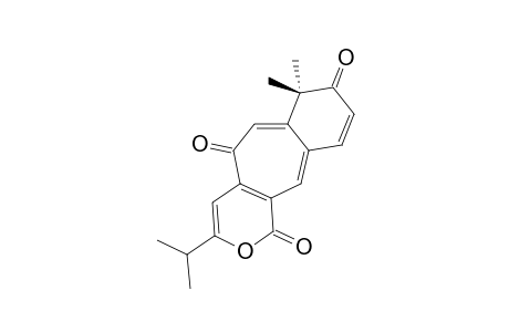 3,7-DIOXO-9-(10->20)-ABEO-12-NORABIETA-1,5,8,10(20),13-PENTAENE-11,13-LACTONE