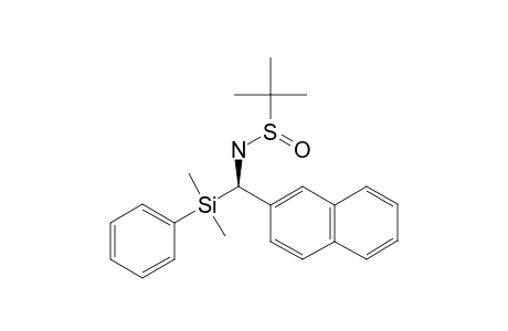 (R(S),R)-N-(1-DIMETHYLPHENYLSILYL-2-NAPHTHYLMETHYLENE)-TERT.-BUTANESULFINAMIDE