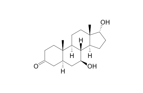 5.ALPHA.-ANDROSTANE-7.BETA.,17.ALPHA.-DIOL-3-ONE