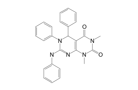 7-PHENYLAMINO-5,6-DIHYDRO-1,3-DIMETHYL-5,6-DIPHENYL-PYRIMIDO-[4,5-D]-PYRIMIDINE-1,3-(2H,4H)-DIONE