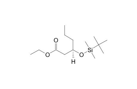 ETHYL-(R)-3-(TERT.-BUTYLDIMETHYLSILYLOXY)-HEXANOATE