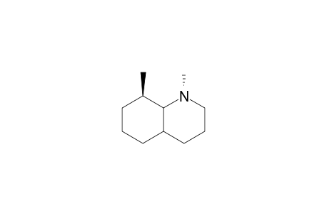 8,N-DIMETHYL-TRANS-DECAHYDROQUINOLINE;DIASTEREOMER-#1