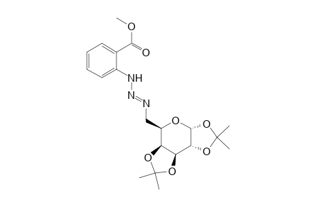 .alpha.-D-Galactopyranose, 6-deoxy-6-[3-[2-(methoxycarbonyl)phenyl]-1-triazenyl]-1,2:3,4-bis-O-(1-methylethylidene)-