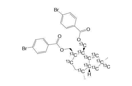 [1,2-13C2]-TREMULENEDIOL-B-DI-PARA-BrOMOBENZOATE