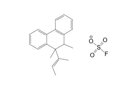 9,10-DIMETHYL-9-(CIS-1-METHYL-1-PROPEN-1-YL)-PHENANTHRENIUM_FLUOROSULFONATE