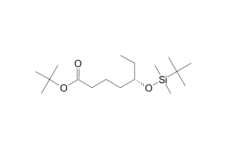 TERT.-BUTYL-(S)-5-(TERT.-BUTYLDIMETHYLSILOXY)-HEPTANOATE