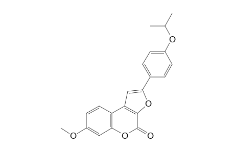 2-(4-isopropoxyphenyl)-7-methoxy-4H-furo[2,3-c]chromen-4-one