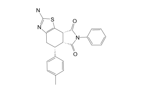 (ENDO)-(5R*,5AR*,8AS*)-2-AMINO-5-(4-METHYLPHENYL)-7-PHENYL-4,5,5A,8A-TETRAHYDROPYROLO-[3,4-G]-BENZOTHIAZOLE-6,8-DIONE