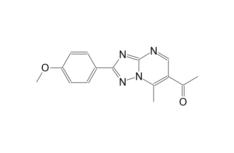 1-[2-(4-methoxyphenyl)-7-methyl[1,2,4]triazolo[1,5-a]pyrimidin-6-yl]ethanone