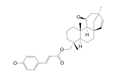 OBTSURIN-C;18-O-(E)-PARA-COUMAROYL-BEYER-15-ENE-11-BETA,18-DIOL