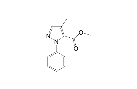 4-methyl-2-phenyl-pyrazole-3-carboxylic acid methyl ester