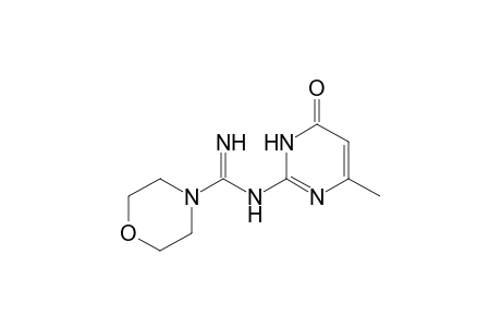 N-(4-methyl-6-oxo-1,6-dihydropyrimidin-2-yl)morpholine-4-carboximidamide