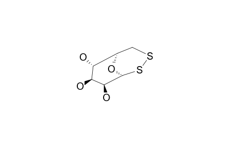 (1S,5S,6S,7S,8S)-9-OXA-2,3-DITHIABICYCLO-[3.3.1]-NONANE-6,7,8-TRIOL