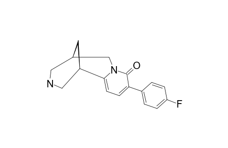 (-)-(1R,5S)-9-(4'-FLUOROPHENYL)-1,2,3,4,5,6-HEXAHYDRO-1,5-METHANO-PYRIDO-[1,2-A]-[1,5]-DIAZOCIN-8-ONE