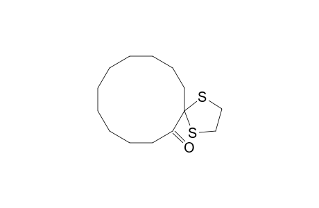 1,4-Dithiaspiro(4.11)hexadecan-6-one