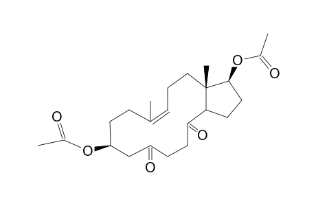 (E)-3-BETA,17-BETA-DIHYDROXY-5,10:8,9-DISECOANDROST-9-ENE-5,8-DIONE-DIACETATE