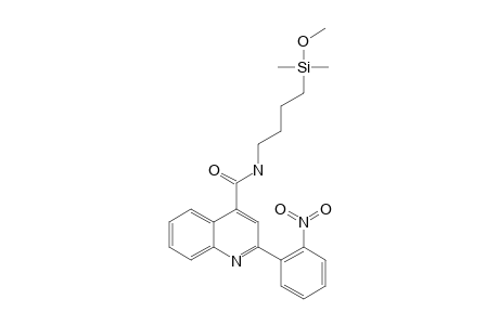 N-[(2-(ORTHO-NITROPHENYL)-4-QUINOLYL)-CARBONYL]-4-(DIMETHYLMETHOXYSILYL)-BUTANAMIDE