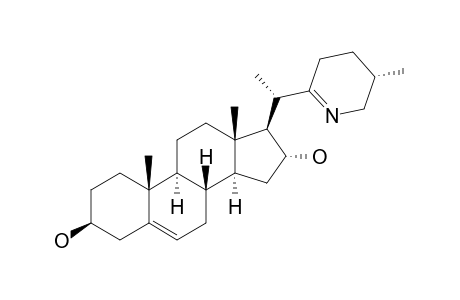 ETIOLINE;(25S)-22,26-EPIMINO-CHOLESTA-5,22(N)-DIEN-3-BETA,16-ALPHA-DIOL