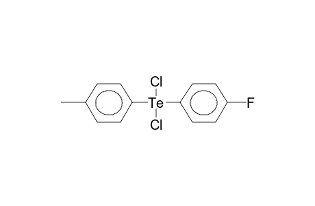 4-METHYLPHENYL(4'-FLUOROPHENYL)TELLURIDEDICHLORIDE