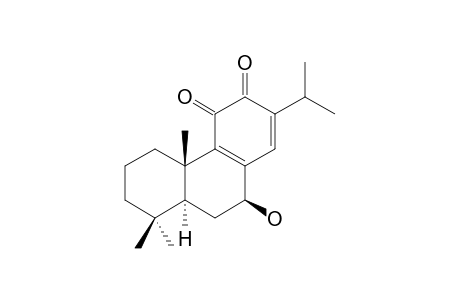 6-DEOXYSALVIPHLOMONE;7-BETA-HYDROXY-8,13-ABIETADIENE-11,12-DIONE