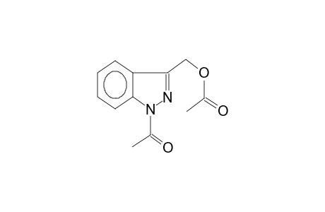 1-acetyl-3-acetoxymethyl-1H-benzopyrazole