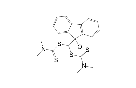 9-HYDROXY-9-[BIS-(N,N-DIMETHYLDITHIOCARBAMATO)-METHYL]-FLUORENE